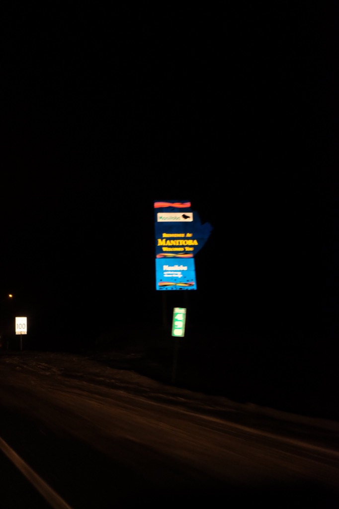 Blurry Manitoba welcomes us