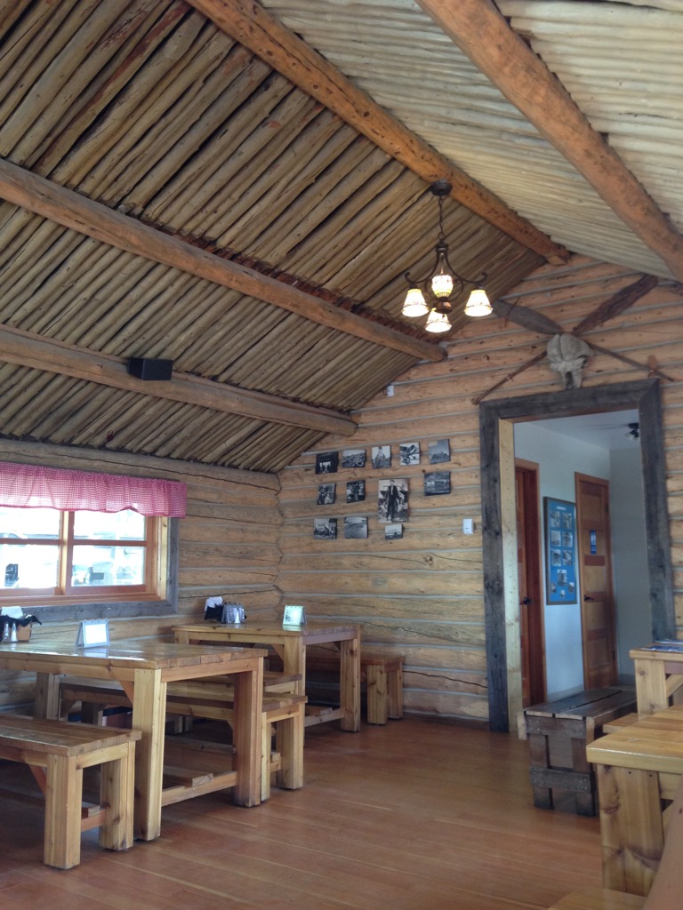 Inside the Wildcat Cafe.